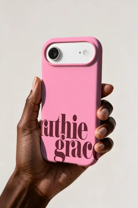 Mockup iPhone Air In Hand Minimal