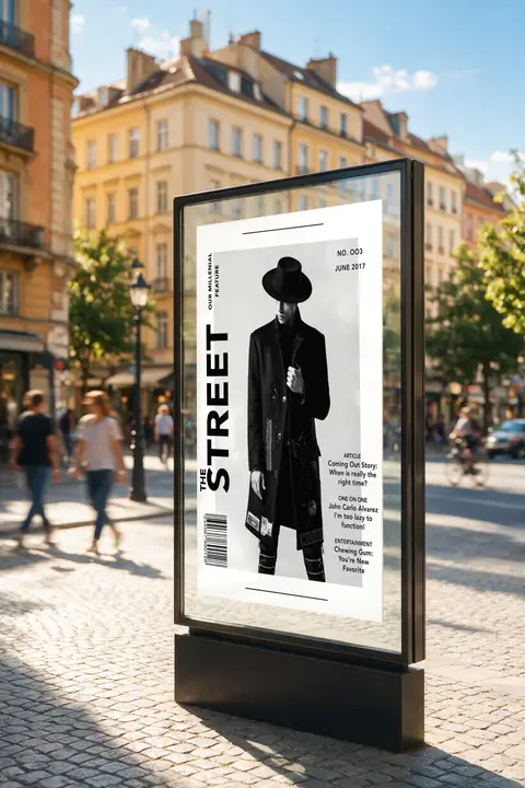 Mockup European Street