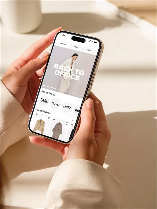 IPhone 17 Pro Mockup Hand Held